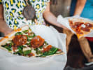 Food Tour - Tasting Little Italy in Downtown San Diego: food tour guide serving pizza