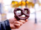 Food Tour - Explore the Top Tastes of Philadelphia in Philadelphia: weekend philly tour   trying a chocolate covered pretzel