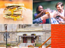 Food Tour - The Best Eats in Portland in Portland, OR: enjoying beer and a sandwich on a food tour in portland oregon