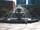Food Tour - Discovering Toronto's Best Eats in Toronto: a water fountain in toronto