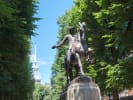Food Tour + Drink Upgrade - Classic Boston Libations and Bites in Boston Proper: boston   paul revere statue