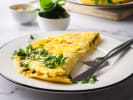 Cooking Class - A Suite of French Classics in Minneapolis: french Omelette plate