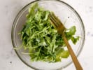 Online Couples Cooking Class - Heart Healthy Seafood Feast: fresh arugula