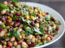 Team Building Cooking Class - Vegetarian Multi-Course Feast in Culver City: fresh bean salad
