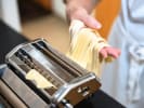 Cooking Class - Fettuccine Like an Italian in Vancouver: fresh fettucine pasta sheet made using pasta machine