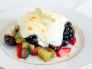 Cooking Class - Authentic Asian Comfort Food in Raleigh: fresh fruit with cream