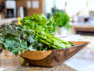 Team Building Cooking Class - Homemade Mozzarella Cheese Competition: fresh greens to make paninis