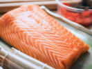 Cooking Class - Healthy Seasonal Indian Cuisine in San Jose: fresh raw salmon