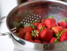 Cooking Class - Sustainable Seafood and More: fresh strawberries