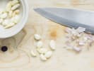 Cooking Class - Classic Fondue Workshop: freshly peeled garlic