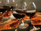 Private Chef - Taste of New Orleans With Local Chef: friends cheering with glass of wine