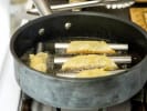 Cooking Class - The Best of Italian Favorites in Manhattan: frying cannoli shells
