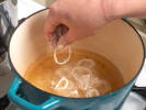 Cooking Class - Traditional Hawaiian Fare: frying shallots