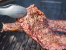 Cooking Class - Sizzling Latin Steakhouse in Downtown Dallas: frying steak
