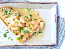 Cooking Class - Flavors of Spain in DC: gambas al ajillo on a plate