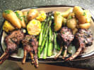 Cooking Class - Mountaintop Grilling in South Bay & Peninsula: Lamb, asparagus, corn, and potatoes