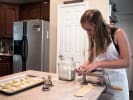 Cooking Class - Junior Chef Atelier: 3-Day Global Kitchen Series in Downtown Dallas: girl making pasta herself