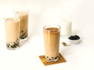 Team Building Cooking Class - Vietnamese Street Food in DC: glasses of boba tea