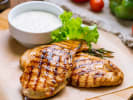 Cooking Class - Vibrant Feast Inspired by Mediterranean Coast in Charlotte: glazed chicken breast with tzatziki