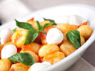 Cooking Class - Homemade Pasta & Tiramisu by Hand in Downtown Sacramento: gnocchi with tomato sauce and basil garnish
