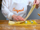 Cooking Class - Homemade Pasta Workshop in Winnipeg: goat cheese and spinach ravioli