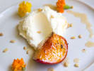 Cooking Class - Modern Bistro: goat cheese ice cream with fruit