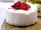 Online Cooking Class - Holiday Snacks and DIY Infused Vodka Gift Set: goat cheese with cranberries