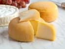Virtual Wine Tasting - A Tour Through Mediterranean Wines: gouda cheese on marble table