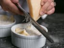Cooking Class - Craft Vegan Icons: grating cheese over mac and cheese