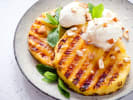 Team Building Cooking Class - Classics for the Grill in Austin: grilled pineapple with coconut ice cream