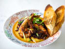 Cooking Class - New Orleans' Bourbon Street Fare in Kansas City: grilled shrimp and grits