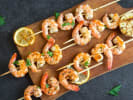 Cooking Class - Mediterranean Seafood Specialities in South Bay Los Angeles: grilled shrimp skewers with lemon