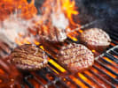 Private Chef - Classic Burgers & Hot Dogs Poolside BBQ: grilling beef steak