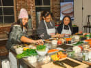 Online Sushi Making Class - Make Sushi Together With a Live Online Chef: group enjoying sushi making class