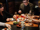 Food Tour - East Village Cuisine - NYC: guests at a restaurant during food tour