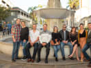 Food Tour - Tasting Little Italy in Downtown San Diego: guests posing during food tour in San Diego