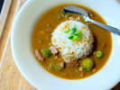 Food Tour - Signature Flavors of New Orleans in Downtown Los Angeles: gumbo with rice
