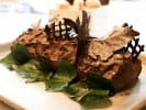 Demonstration Baking Class - Bake a Bûche de Noël in San Francisco: finished Yule log