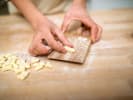 Team Building Cooking Class - The Hand-Shaped Pasta Challenge: hand shaping cavatelli pasta by hand