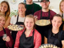 Cooking Class - Signature Wagyu Beef Dumplings From Scratch in San Francisco: happy cooking class guests