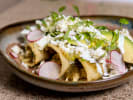 Private Chef - Upscale Southwest Cuisine: hatch chili and chicken enchiladas