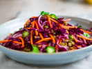 Cooking Class - Aloha Flavors in Northern Virginia: vibrant, healthy slaw salad served in white bowl