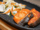 Private Chef - Hibachi After Dark: hibachi salmon