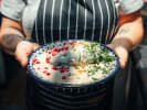 Cooking Class - Craft Authentic Mexican Favorites in Boulder: holding grilled poblano peppers dish