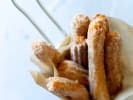 Online Cooking Class - Father's Day Tailgate Feast: homemade churros with cinnamon