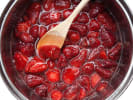 Online Cooking Class - Pajama Brunch With Mimosas and Pancakes: homemade fruit compote