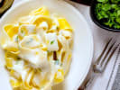Cooking Class - Master Italian Classics in Naperville, IL: homemade pappardelle pasta with alfredo sauce