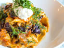 Couples Cooking Class - Italian Vegetarian Favorites for 2 in South Bay Los Angeles: homemade pasta with eggplant, ricotta and tomatoes