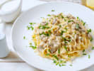 Team Building Cooking Class - Mystery Basket Competition in Downtown Chicago: homemade pasta with mushrooms and cream