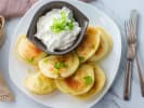 Team Building Cooking Class - Handmade Pierogi in Downtown Philadelphia: homemade pierogies with sour cream